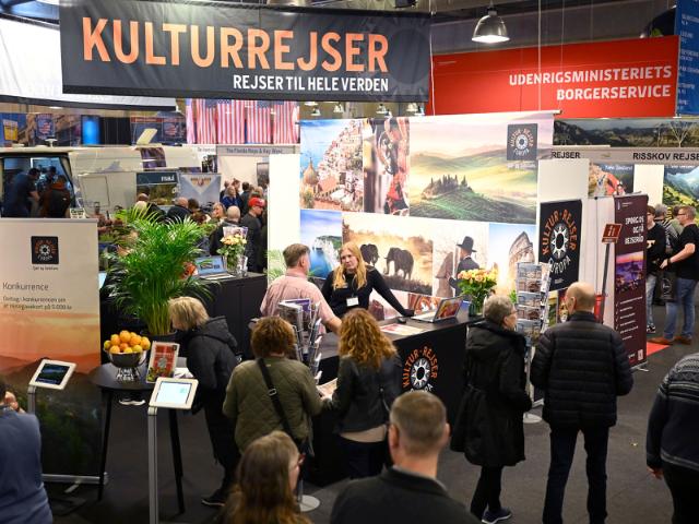 Rejsebureauer tilstede på Ferie For Alle messen