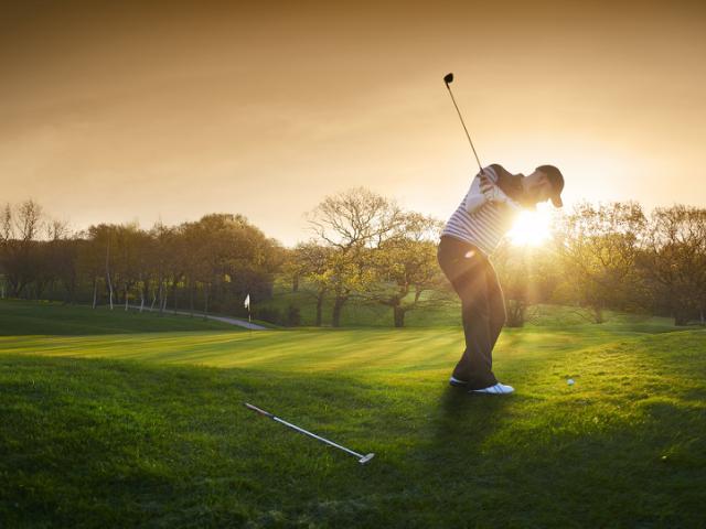 Golftur i skønne landlige omgivelser