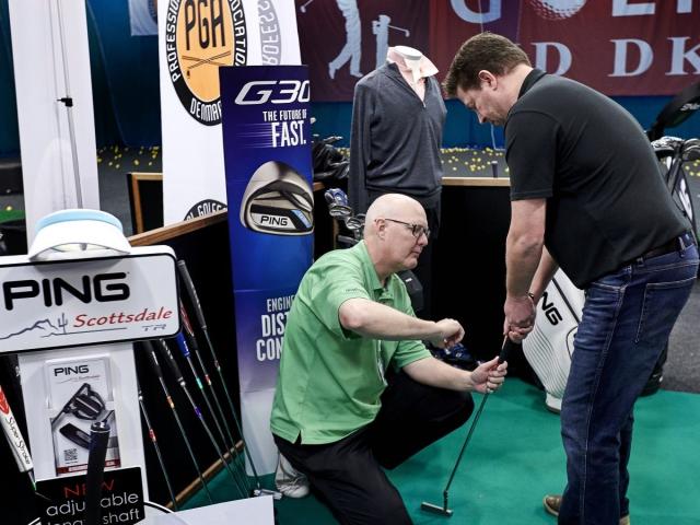 Test af golfudstyr på Ferie For Alle