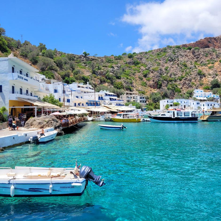 Ny sommerdestination - Loutro, Kreta