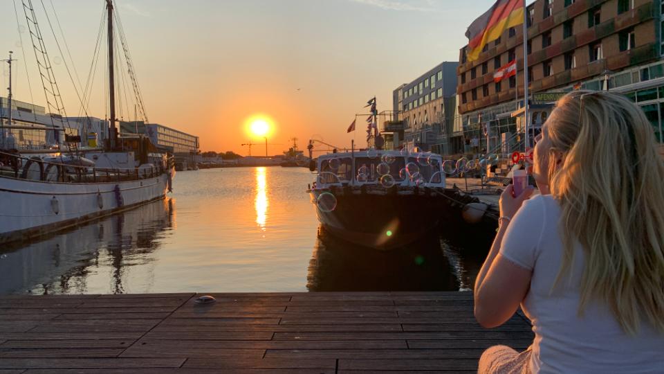 Bremerhaven's port and the Weser river in Bremen - a place for all senses