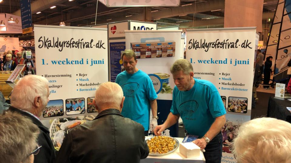 Skaldyrsfestivalen serverer lækre smagsprøver på Stand 2900