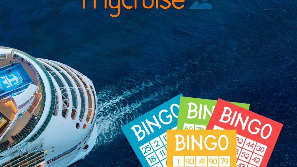 Krydstogtbanko på scenen med MyCruise