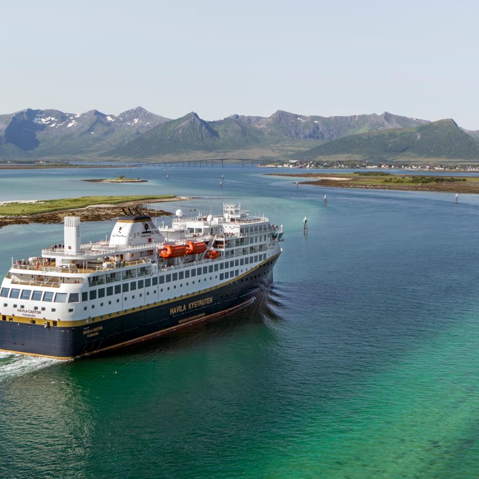 Havila Kystruten fra Bergen til Kirkenes