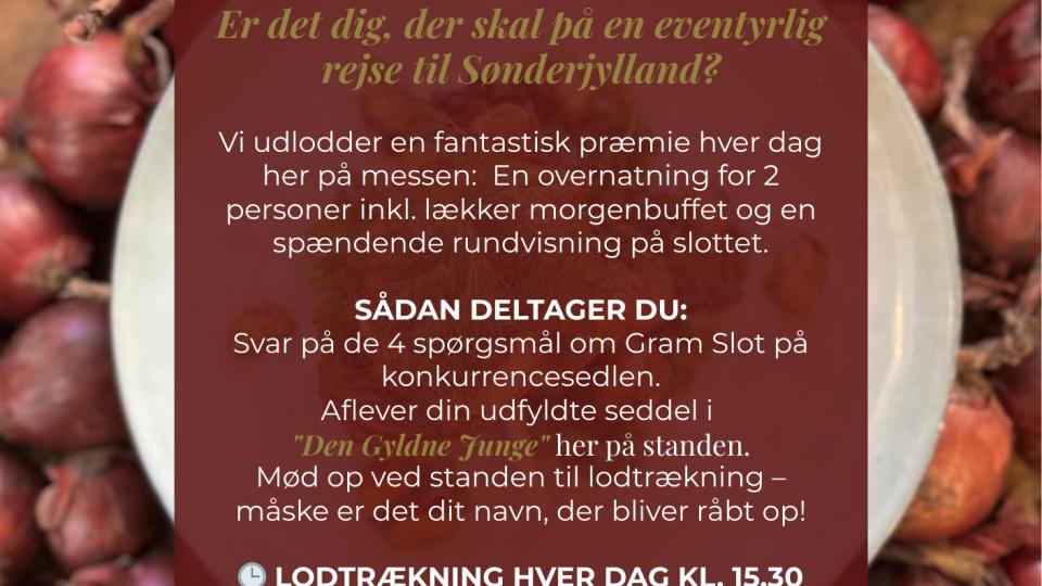 Vind et ophold på Gram Slot for 2 personer