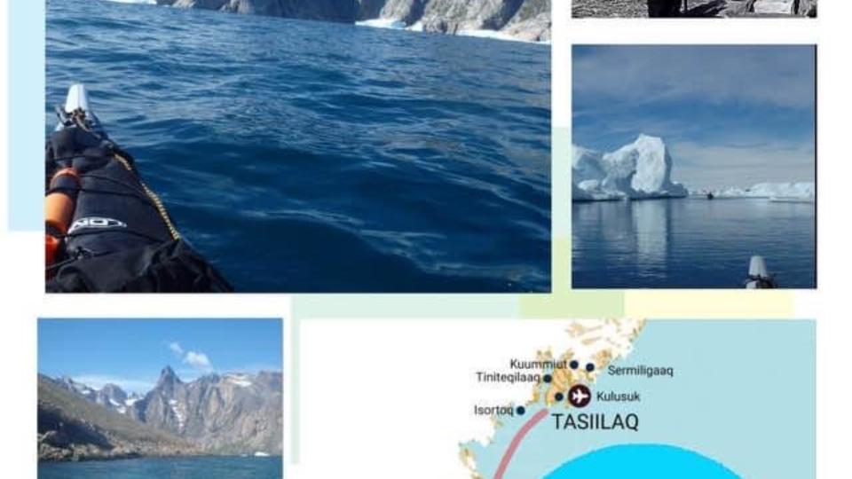 Foredrag med Susanne Jars om kajak ekspedition Tasiilaq - Nanortalik